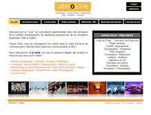 Tablet Screenshot of absolune.com